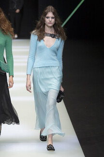 Emporio Armani Fall 2018 Ready-to-Wear , Emporio Armani осень зима 2018 , Fashion show , неделя моды в Милане , MFW , Mainstyles